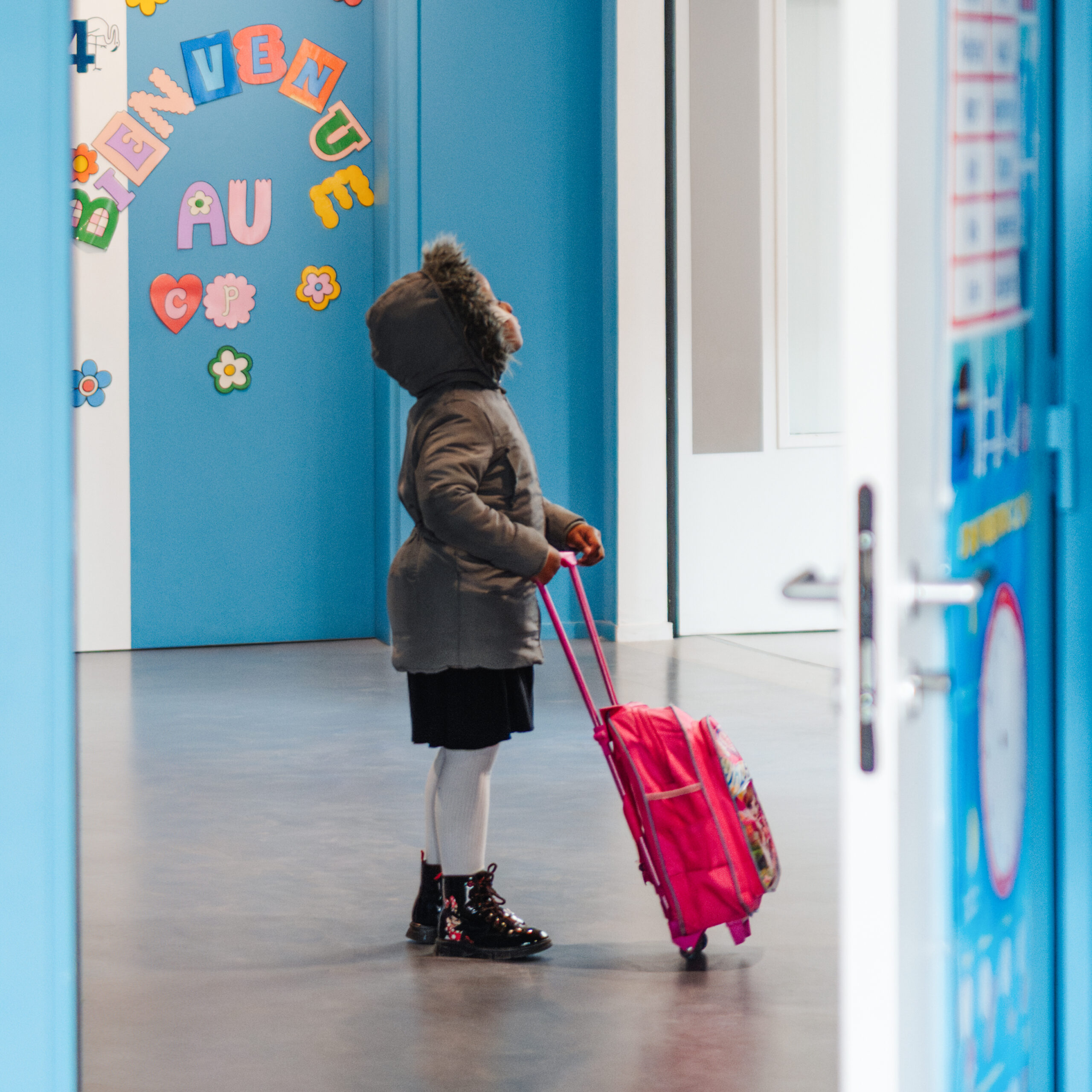 Enfant de CP accompagnée par Coup de Pouce (c) Léa Boeglin